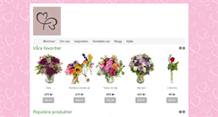 Desktop Screenshot of blomsterpinglan.com